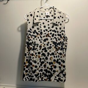 Cabi medium top cram base with black brown and sage